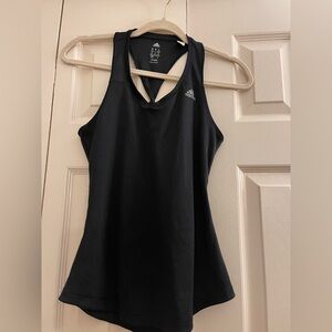 Adidas Women's Sleek Black Tank Top